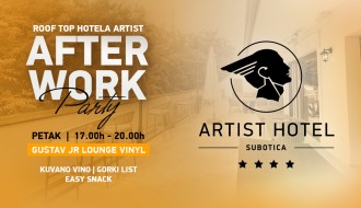 After Work žurka čeka te krovu Artist hotela!
