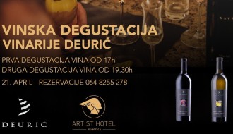 Vinska večera i degustacija Deurić vina