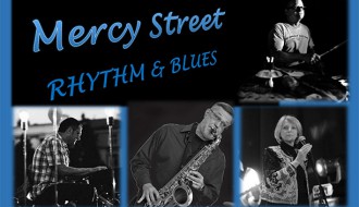 Nastup benda "Mercy street rhythm & blues" (duhovno pevanje)