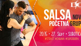 NOVA početna grupa SALSE Subotica - Besplatan čas