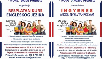 Besplatan intenzivni kurs Engleskog jezika - Wave Projects