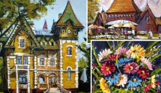 Izložba subotičkog slikara na Zelenoj fontani