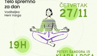 OTVORENI ČAS: Telo spremno za dan