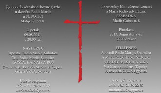 Koncert u dvorištu Radio Marije