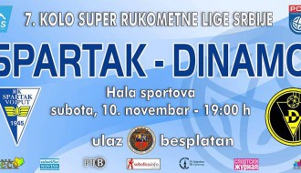 Rukomet: RK Spartak - RK Dinamo