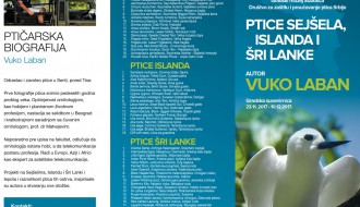 Izložba fotografija: Ptice Sejšela, Islanda i Šri Lanke