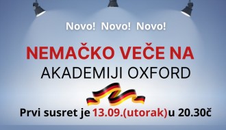 Nemačko veče na Akademiji Oxford