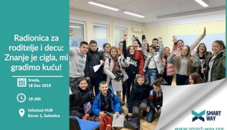 Besplatna radionica za decu i roditelje: Znanje je cigla, mi gradimo kuću!