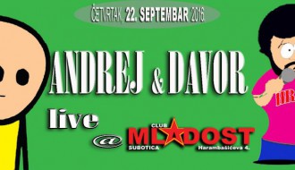 Andrej & Davor live at Club Mladost