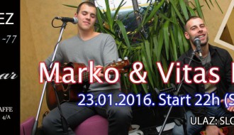Akustična svirka: Marko & Vitas Duo