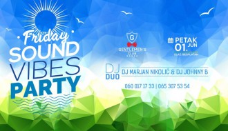 Friday sound vibes party