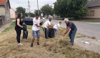 Radna akcija uređenja MZ "Zorka"