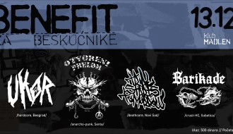 Dobrotvorni koncert za subotičko prihvatilište za beskućnike @Madlen