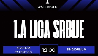 1.A liga SrbijeVaterpolo: Spartak dočekuje Singidunum u