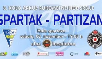 Rukomet: RK Spartak - RK Partizan