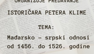 Predavanje istoričara Petera Klime