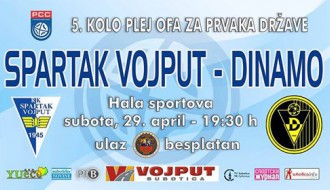 Rukomet: Spartak Vojput - Dinamo