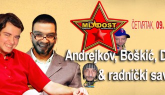 Akustična svirka: Andrejkov, Boškić,  Davorbica i radnički savet