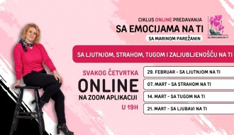 Ciklus ONLINE predavanja - Sa emocijama na Ti