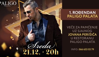 Jovan Perišić - 1. rođendan restorana "Paligo palata"