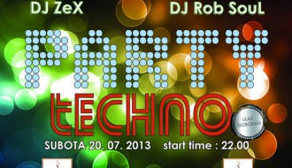 Party Techno - saturday evant