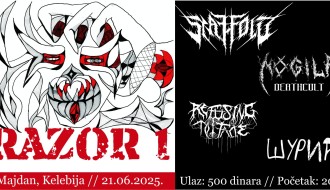RAZOR #1 :: Scaffold / Mogila Deathcult / Refusing to Fade / ШУРИЋ