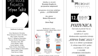 Otvaranje izložbe slika sa X saziva umjetničke kolonije "Stipan Šabić 2022"