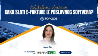 Edukativno druženje: "Praktični saveti u vezi eFaktura, poslovnog softvera i kako spojiti jedno sa drugim"