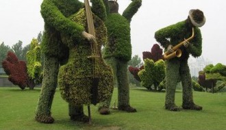 Blues trio bend live