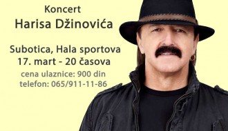 Haris Džinović u Subotici