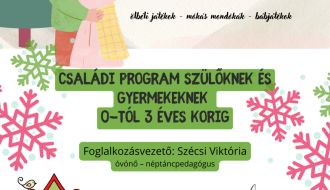 Karácsonyköszöntő Mocorgó - babás játszóház