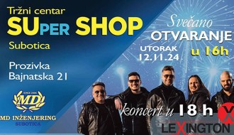 Koncert Lexington benda na otvaranju SUper SHOP-a