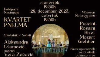 Prvi novogodišnji koncert u subotičkoj sinagogi