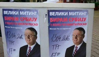 Predizborni miting SRS