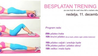 Besplatan trening pilatesa