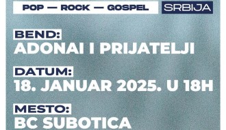 Koncert hrišćanske muzike "Ima nade" (Pop-rok-gospel)