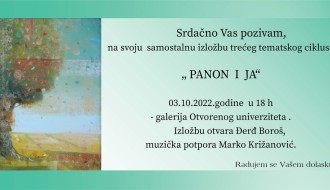 Izložba slika Josipe Križanović "PANON i JA"
