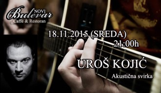 Akustična svirka: Uroš Kojić