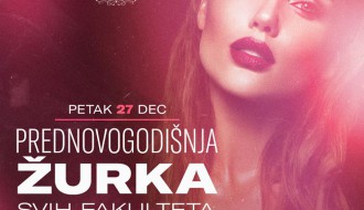 Prednovogodišnja žurka svih fakulteta