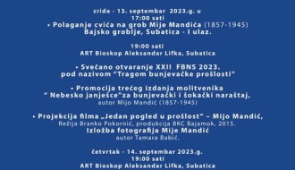 XXII Festival bunjevačkog narodnog stvaralaštva