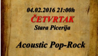 Akustična svirka: Acoustic Pop Rock