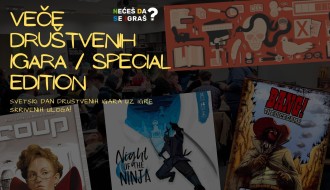 Veče društvenih igara - special edition