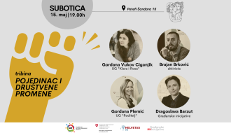 Tribina : „Pojedinac i društvene promene“