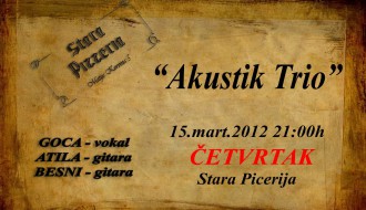Akustik Trio - Akustična svirka