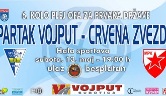 Rukomet: Spartak Vojput - Crvena Zvezda