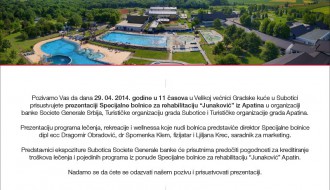 Prezentacija Banje Junaković iz Apatina