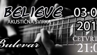 #Believe - akustična svirka