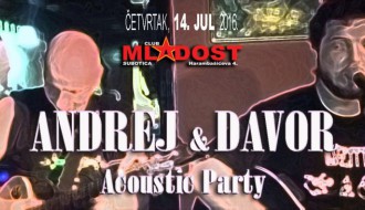 Akustična svirka: Andrej & Davor