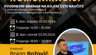 Seminar: Unapredi se u komunikaciji
