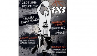 Košarkaški turnir 3x3 Subotica 2019